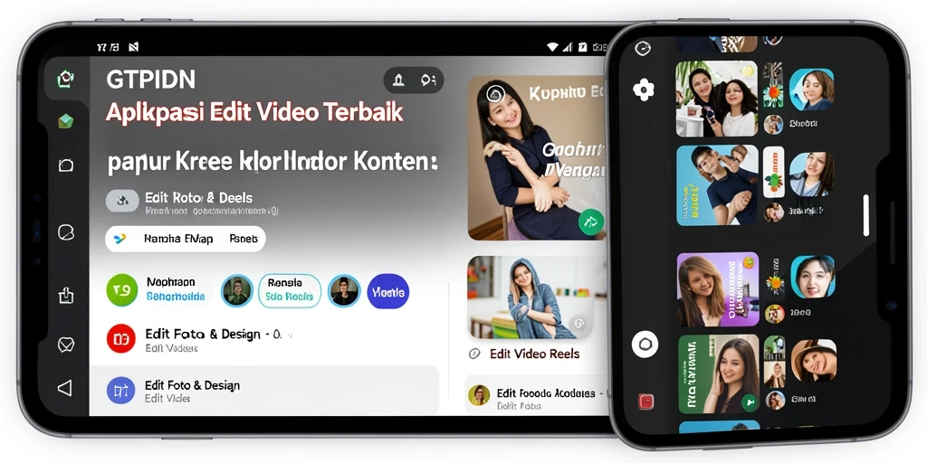 Screenshot antarmuka GTPIDN yang menunjukkan fitur Edit Video Reels yang menarik.